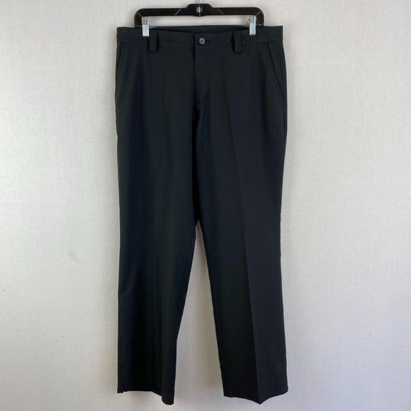 NWOT ADIDAS Structured, Climalite/stay cool/dry, Black Chino Pant size 34/30 - Picture 1 of 8